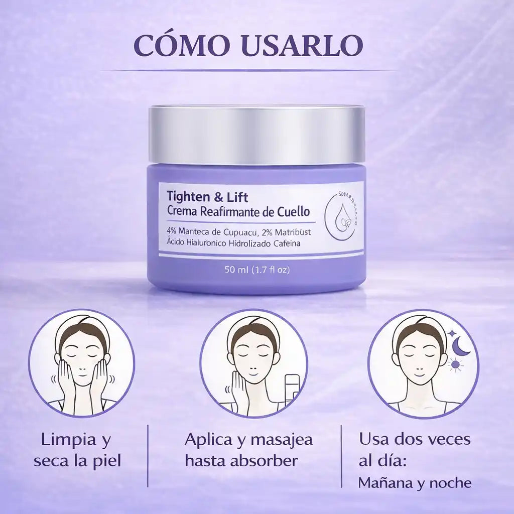 GOPURE Crema reafirmante para el cuello Oferta 2x1