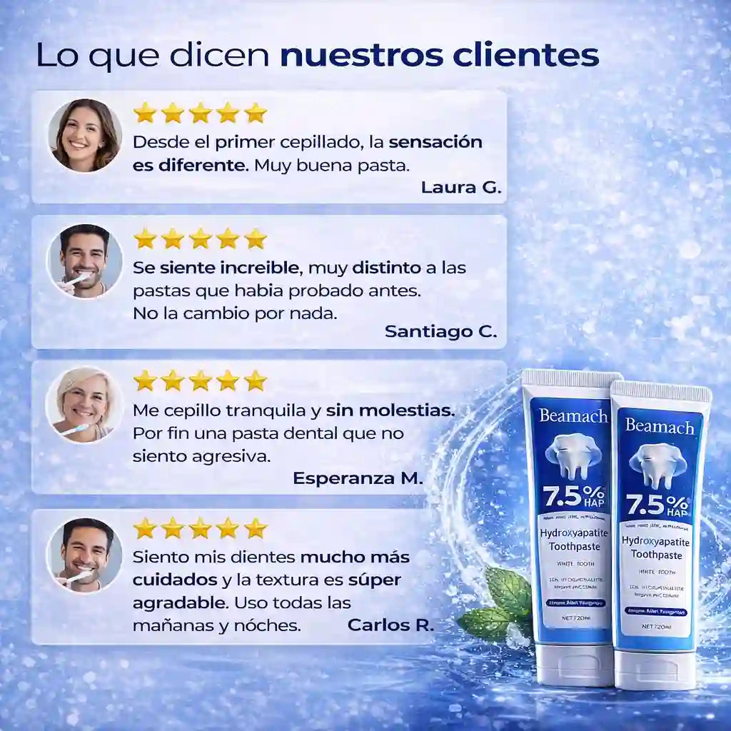 OFERTA 2/unds BEAMACH Hydroxyapatite 120ML