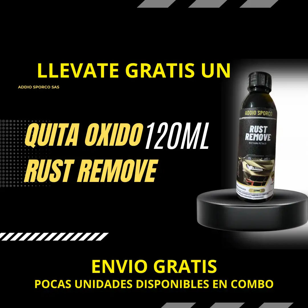 Desengrasante Addio 1 Litro | Gratis Quitaóxido 120 ml