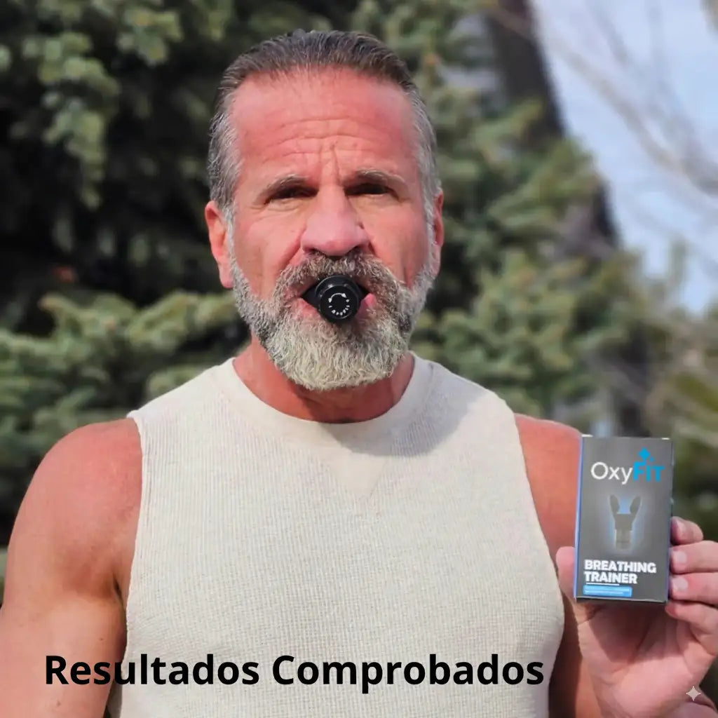OxyFit™ Entrenador Respiratorio Premium para Rendimiento y Vitalidad