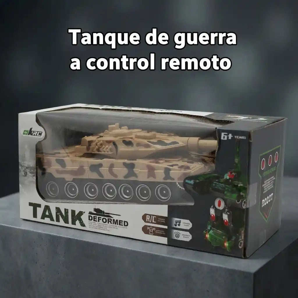RoboTank Flex™ De vehículo a robot en un segundo… pura magia.