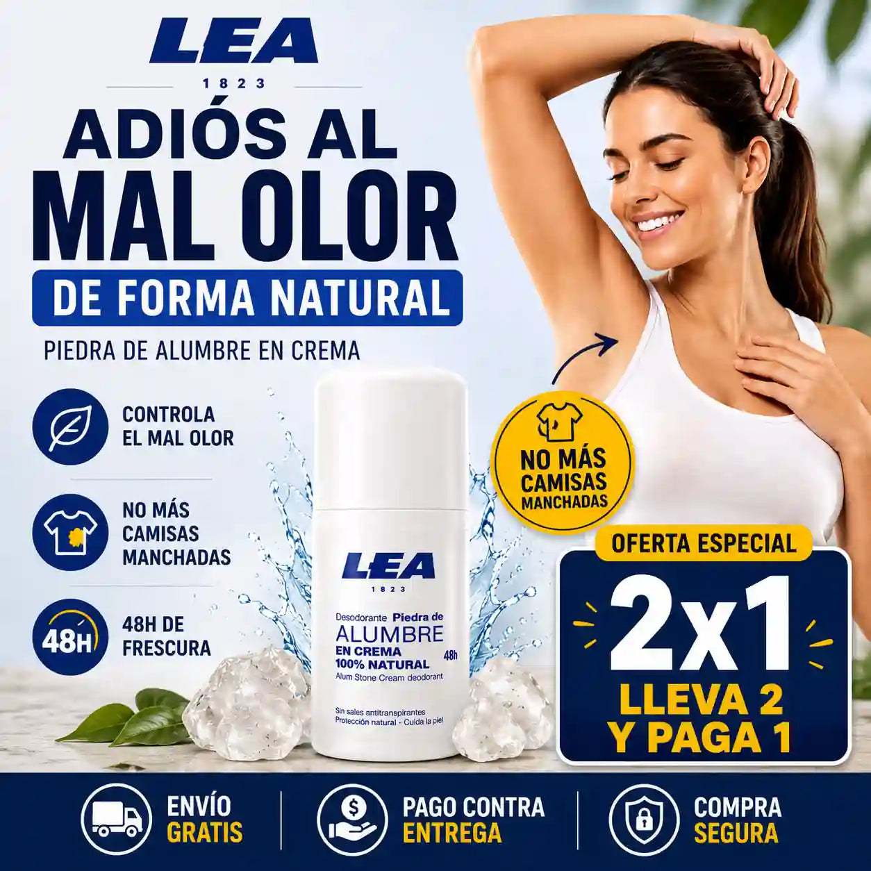 DESODORANTE LEA x1 $79.900 x2 $99.900