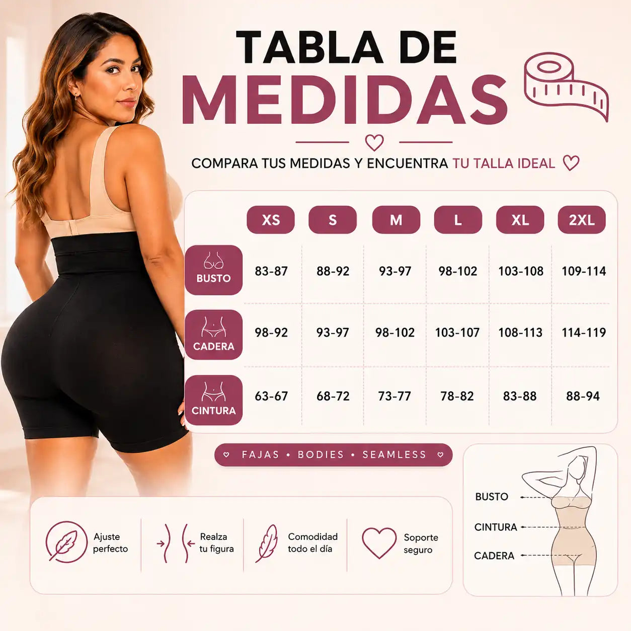 Faja Short Moldeadora - Premium