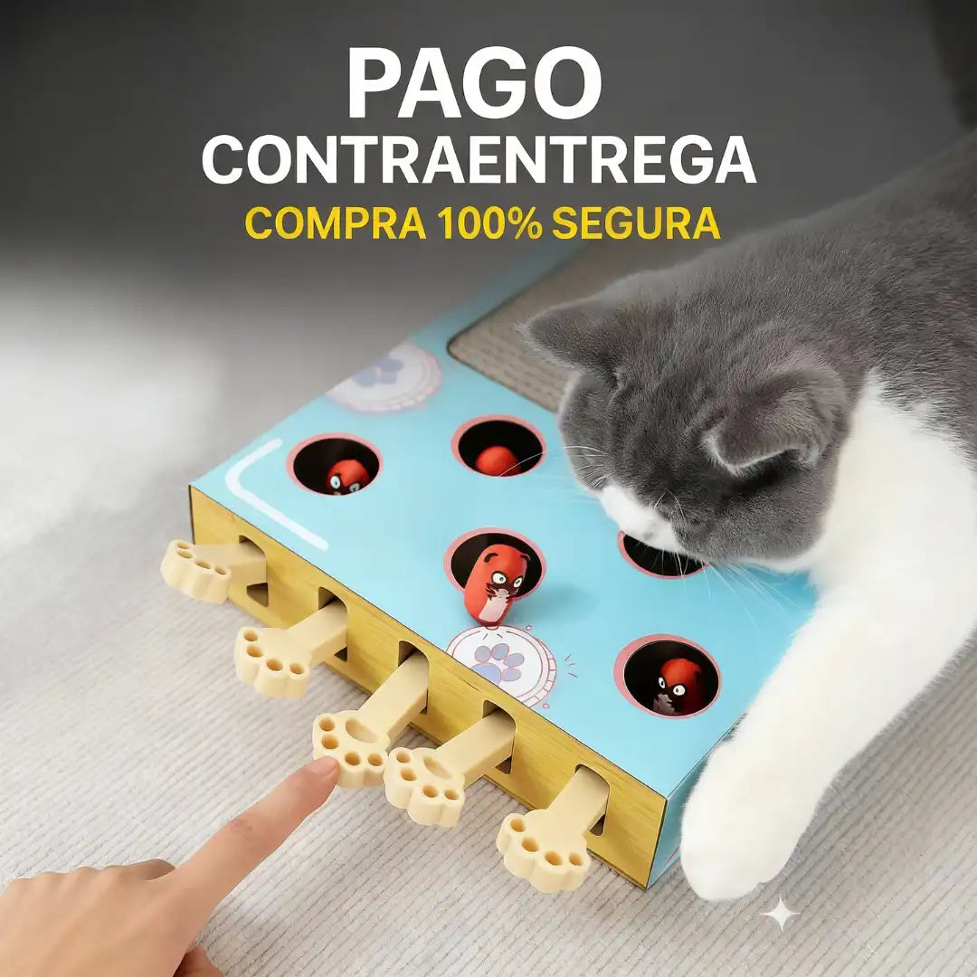 RASCAMOLE™ Tu gato lo amará desde el primer día.