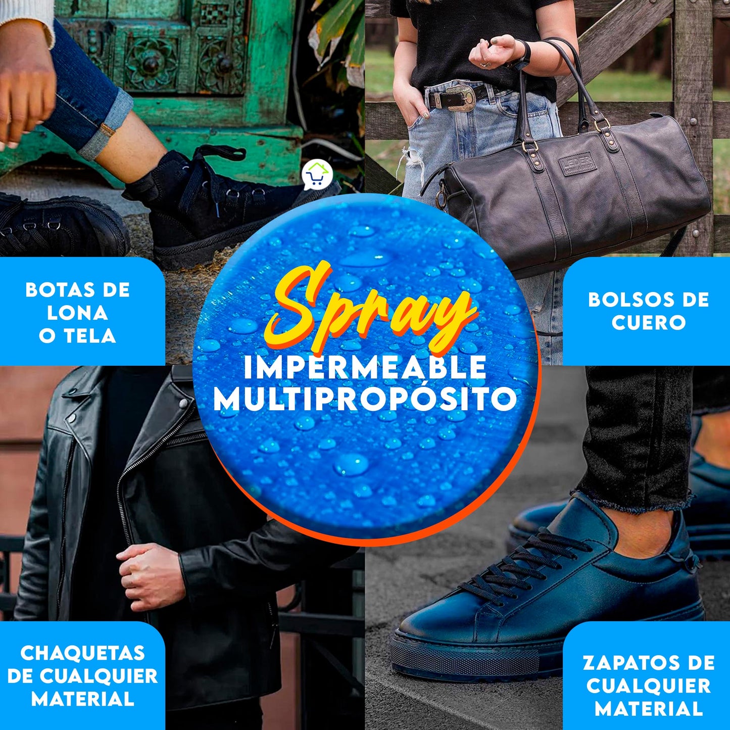 Protector Impermeable de Zapatos 2x1