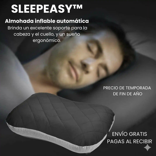 SLEEPEASY™ | ALMOHADA PLEGABLE INFLABLE