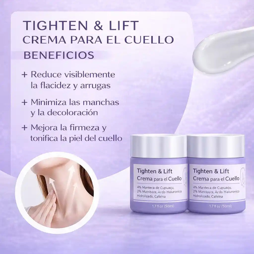 GOPURE Crema reafirmante para el cuello Oferta 2x1