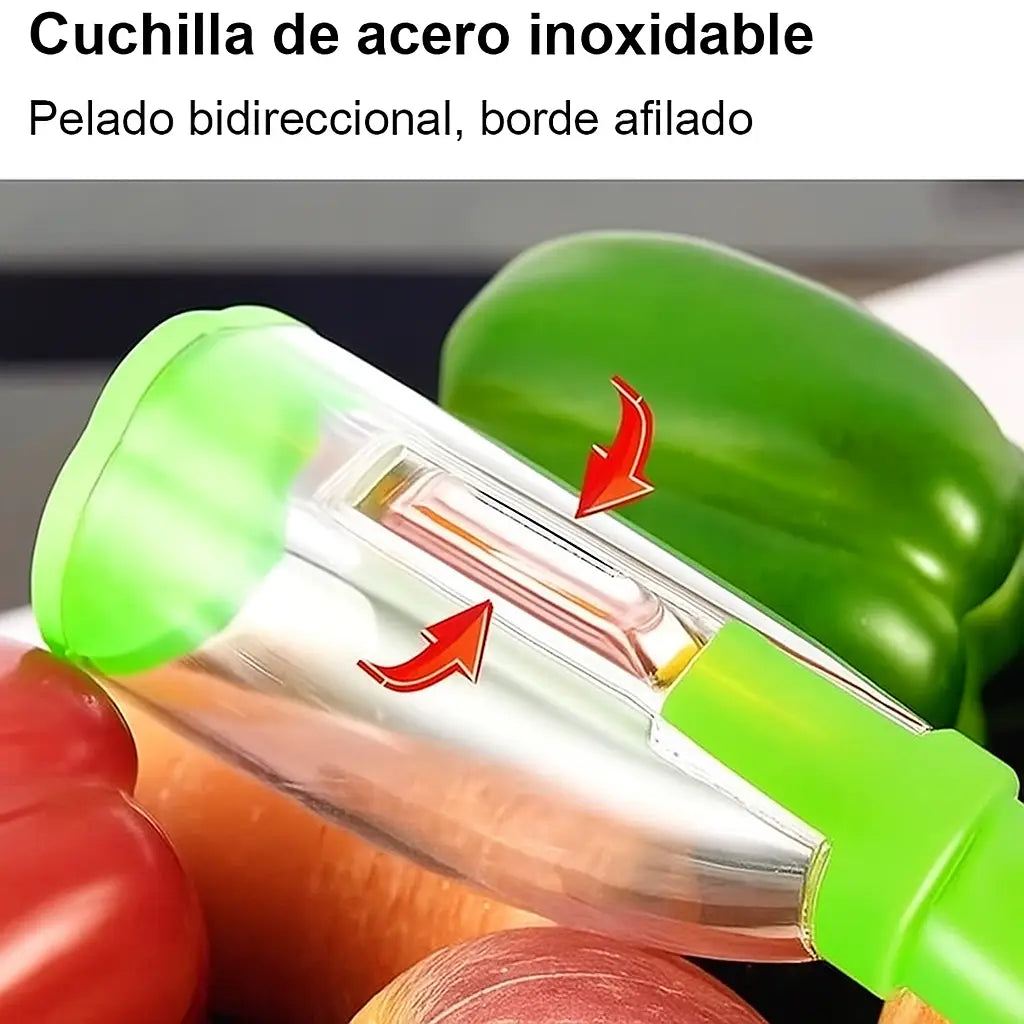 PelaFácil Premium - Pelador y rallador para papas y verduras