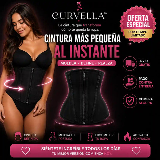 CURVELLA™ La cintura que transforma cómo te queda la ropa.
