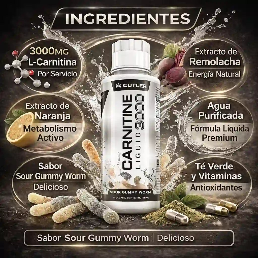 Carnitine Liquid 3000™ + eBook Digital GRATIS