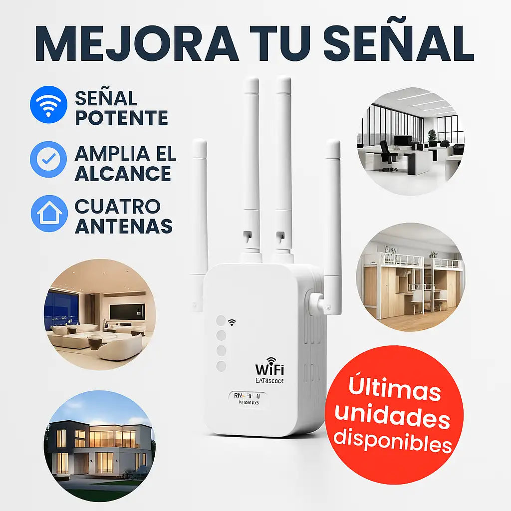 WiFi Max Pro® cobertura al máximo, sin cortes.