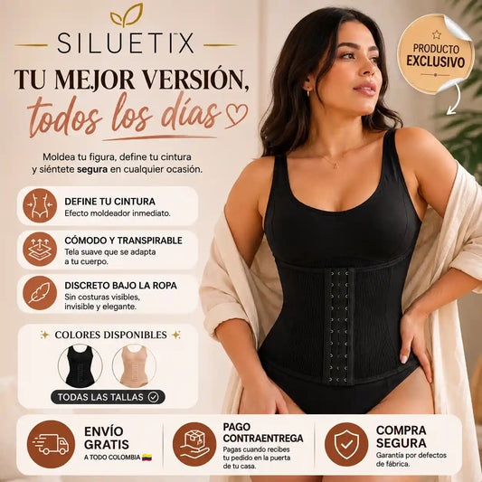 Siluetix™ Moldea tu figura. Potencia tu confianza.