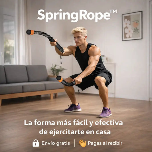 SpringRope™ EJERCITADOR DE ANTEBRAZOS CON RESORTE