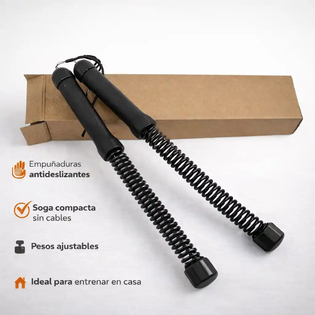 SpringRope™ EJERCITADOR DE ANTEBRAZOS CON RESORTE