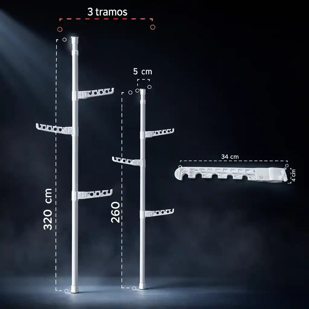 VERTIHOME™ | TENDEDERO VERTICAL TUBO OFERTA