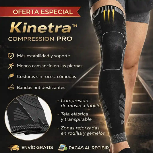 Kinetra™ Compression Pro | Compresión Total de Pierna x2 unds
