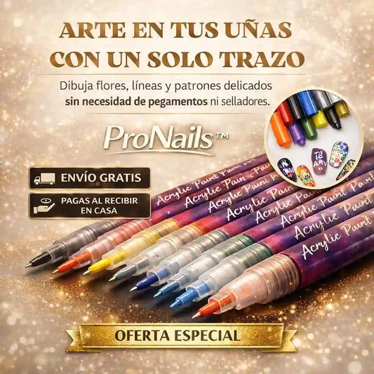 ProNails™ – Marcadores para Decorar Uñas X 12 UNDS