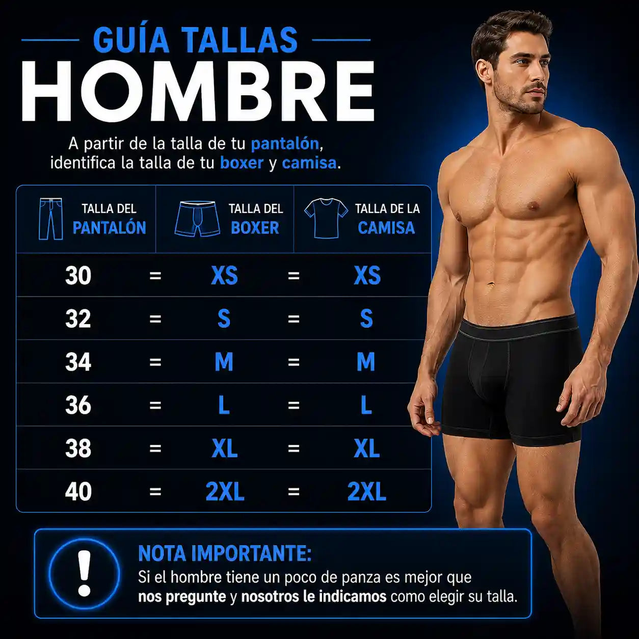 ZeroLeak™ Boxer Incontinencia Masculino