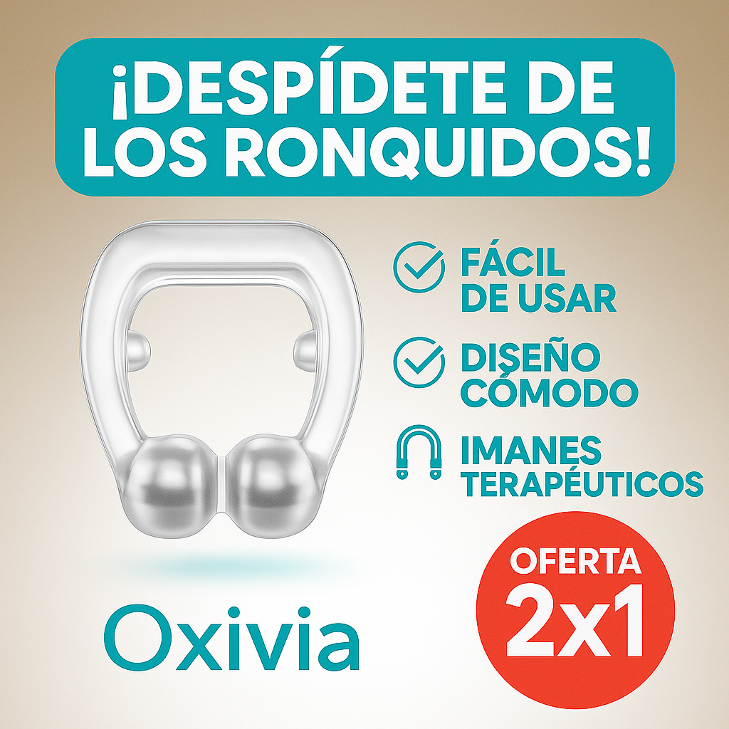 Clip Nasal Oxivía 2x1