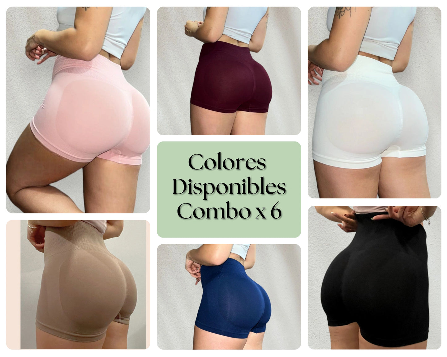 Panty Levantacola con faja Combo x6