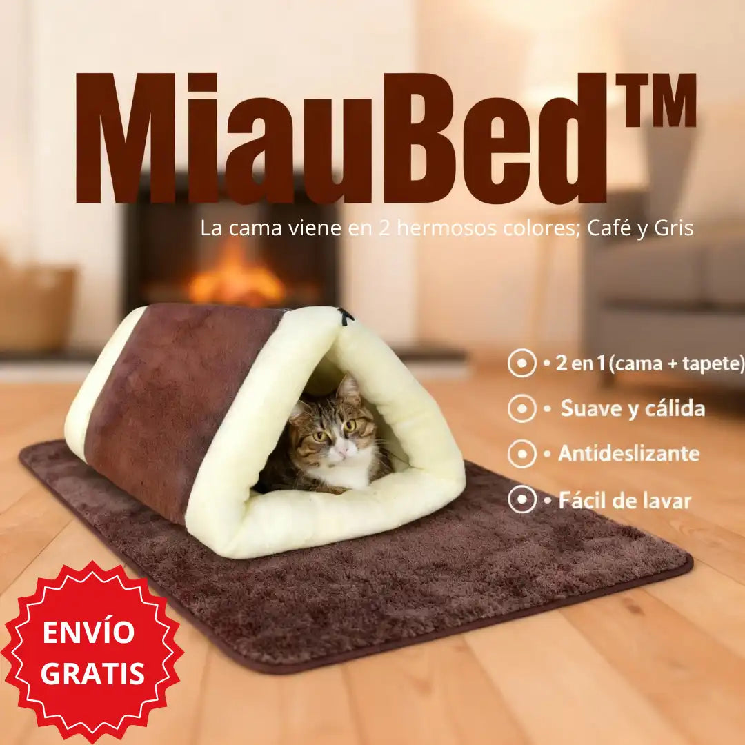 MiauBed™ Cama 2 en 1 para Gato 😺