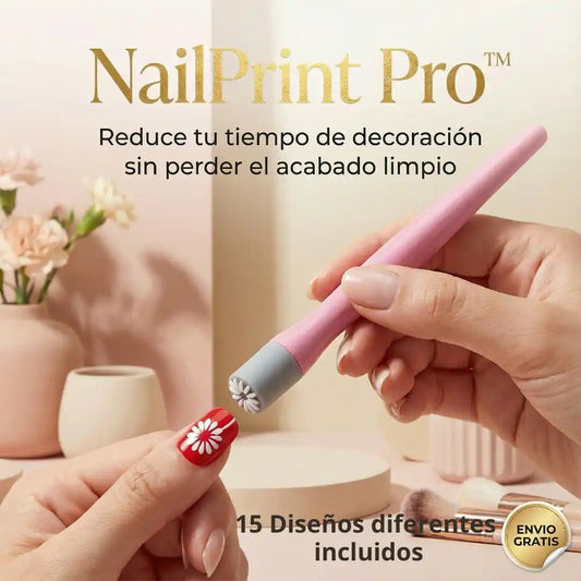 NailPrint Pro™ Sello De Diseño De Uñas x15 unds