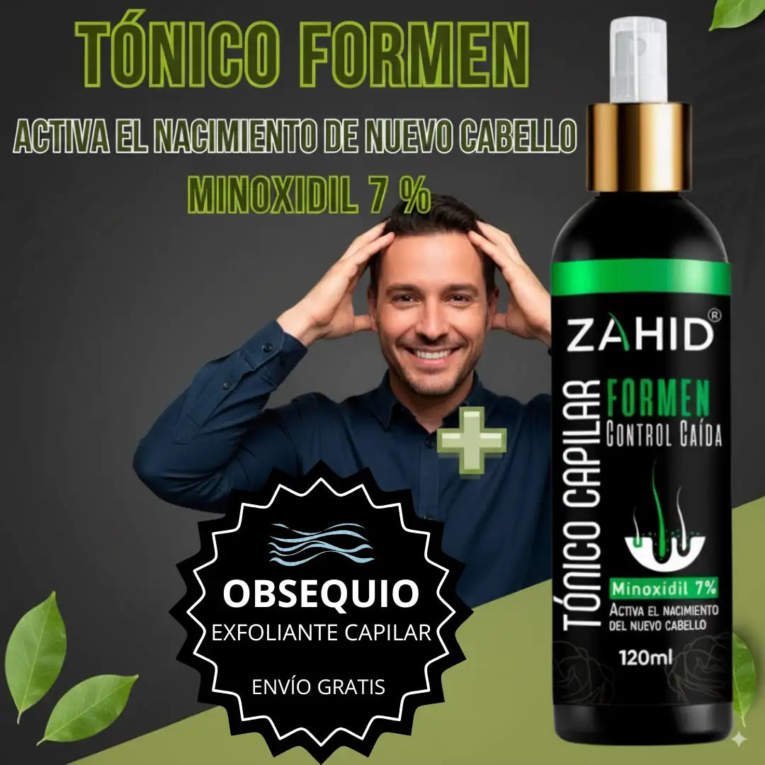 Zahid Tónico Capilar – Fuerza, Densidad y Confianza para tu Cabello + Obsequio 🎁