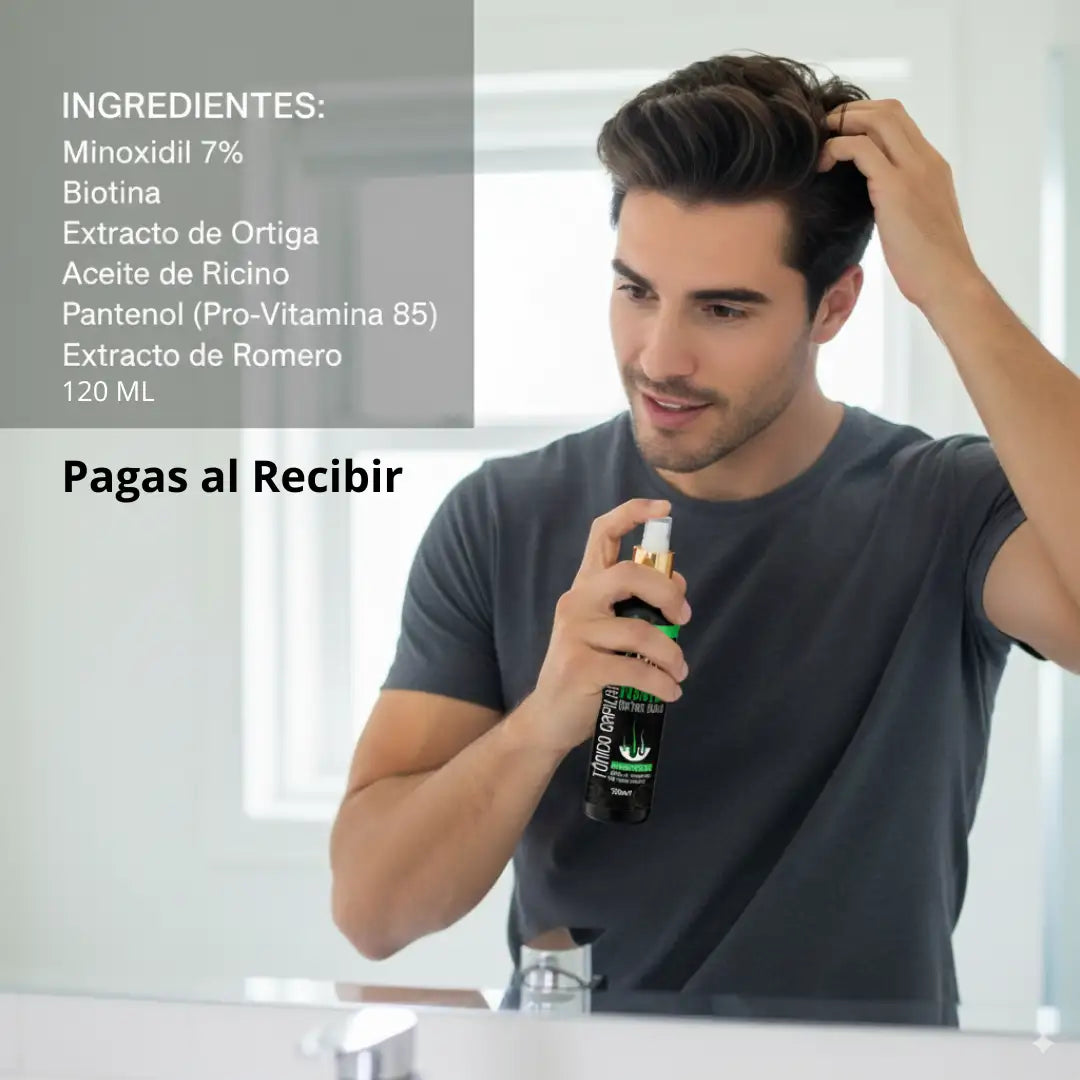 Zahid Tónico Capilar – Fuerza, Densidad y Confianza para tu Cabello + Obsequio 🎁