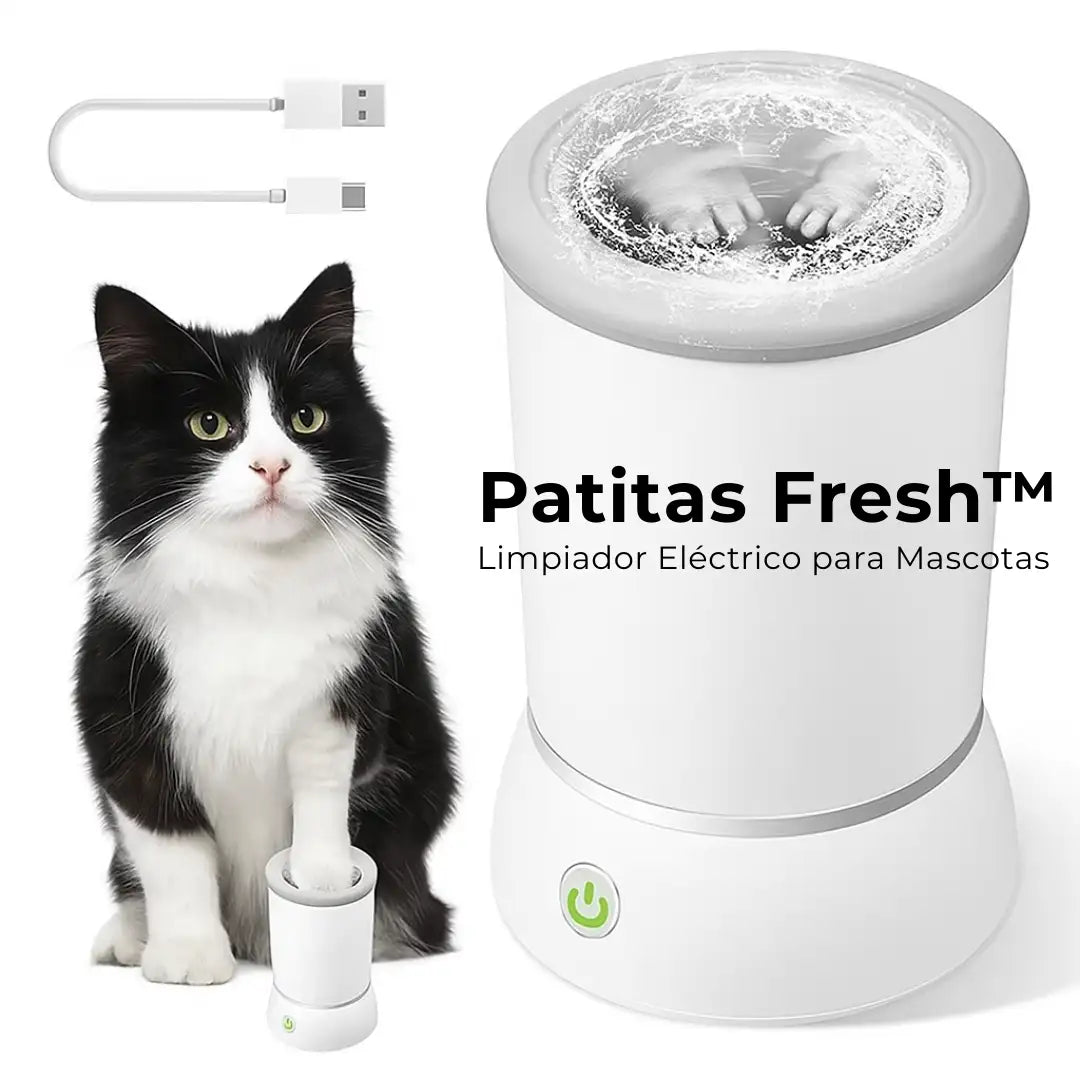 Patitas Fresh™ Limpiador Eléctrico para Mascotas