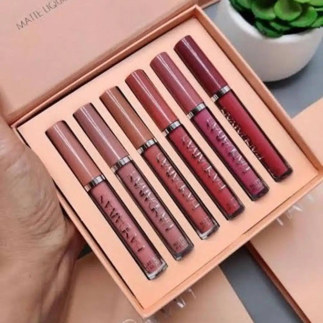 Set de Labiales Handaiyan x6 + Serum