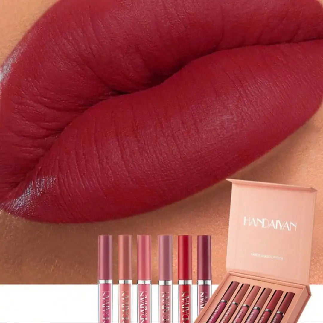 Set de Labiales Handaiyan x6 + Serum