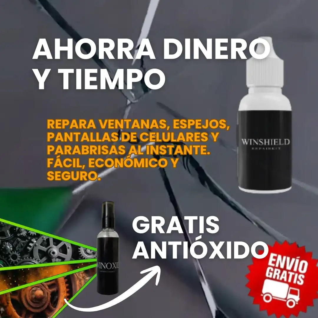 Reparador de Vidrio - Gratis Antioxido