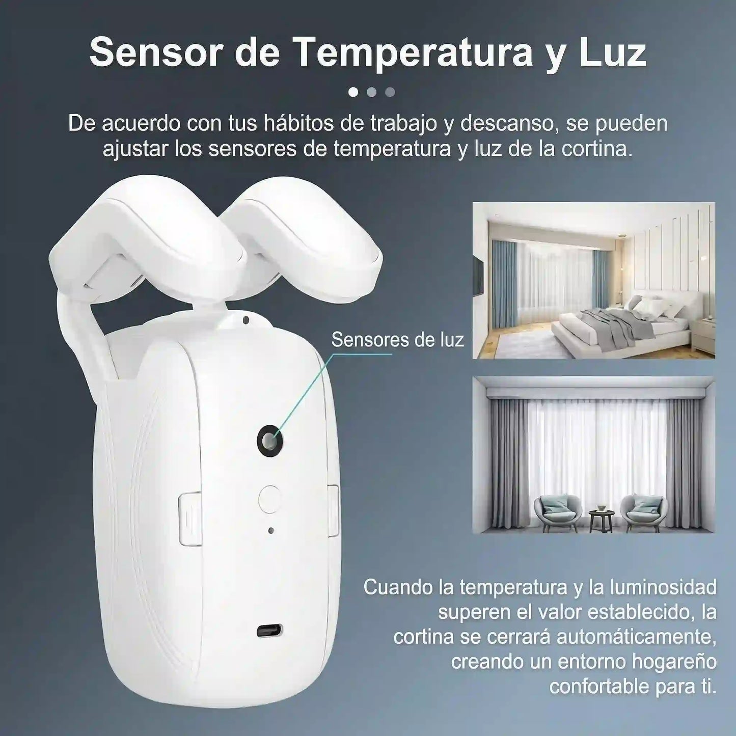 Cortanix™ ROBOT CORTINAS INTELIGENTE