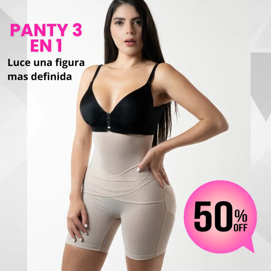 Panty 3 en 1 Transforma tu Figura ⌛✨