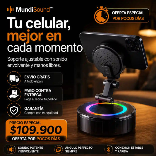 MundiSound™ | Amplifica el Sonido de tu Celular