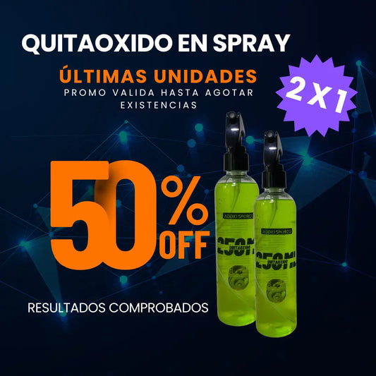 Quitaóxido en Spray Oferta 2x1