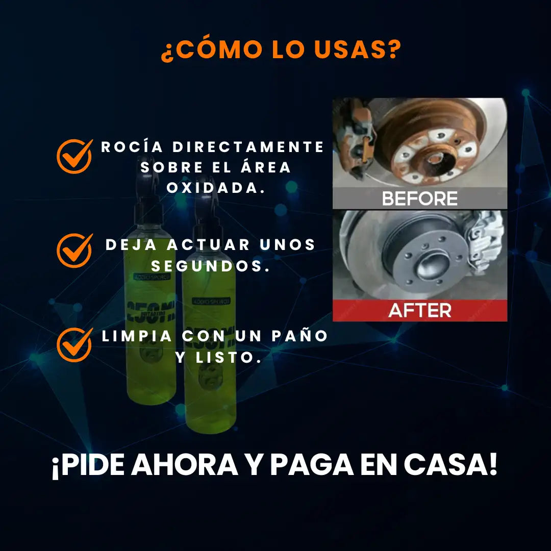 Quitaóxido en Spray Oferta 2x1