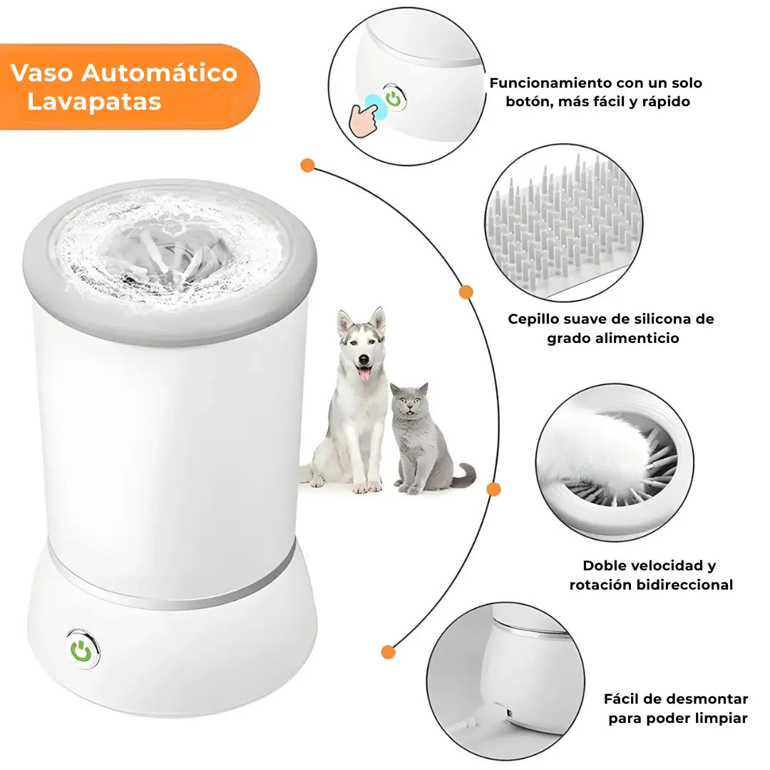 Patitas Fresh™ Limpiador Eléctrico para Mascotas