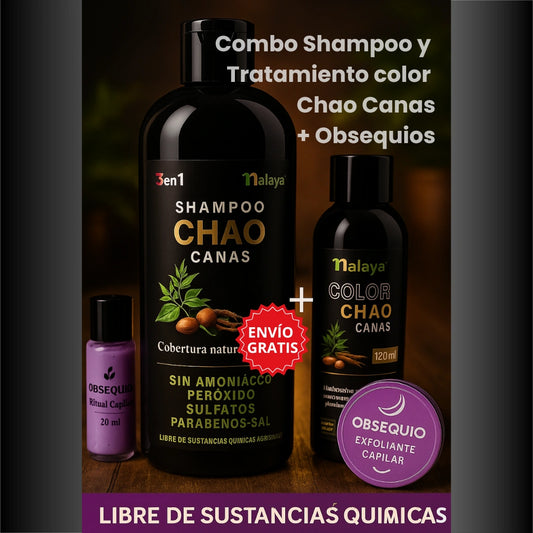 CHAO CANAS+ Tratamiento Color + 2 Obsequios