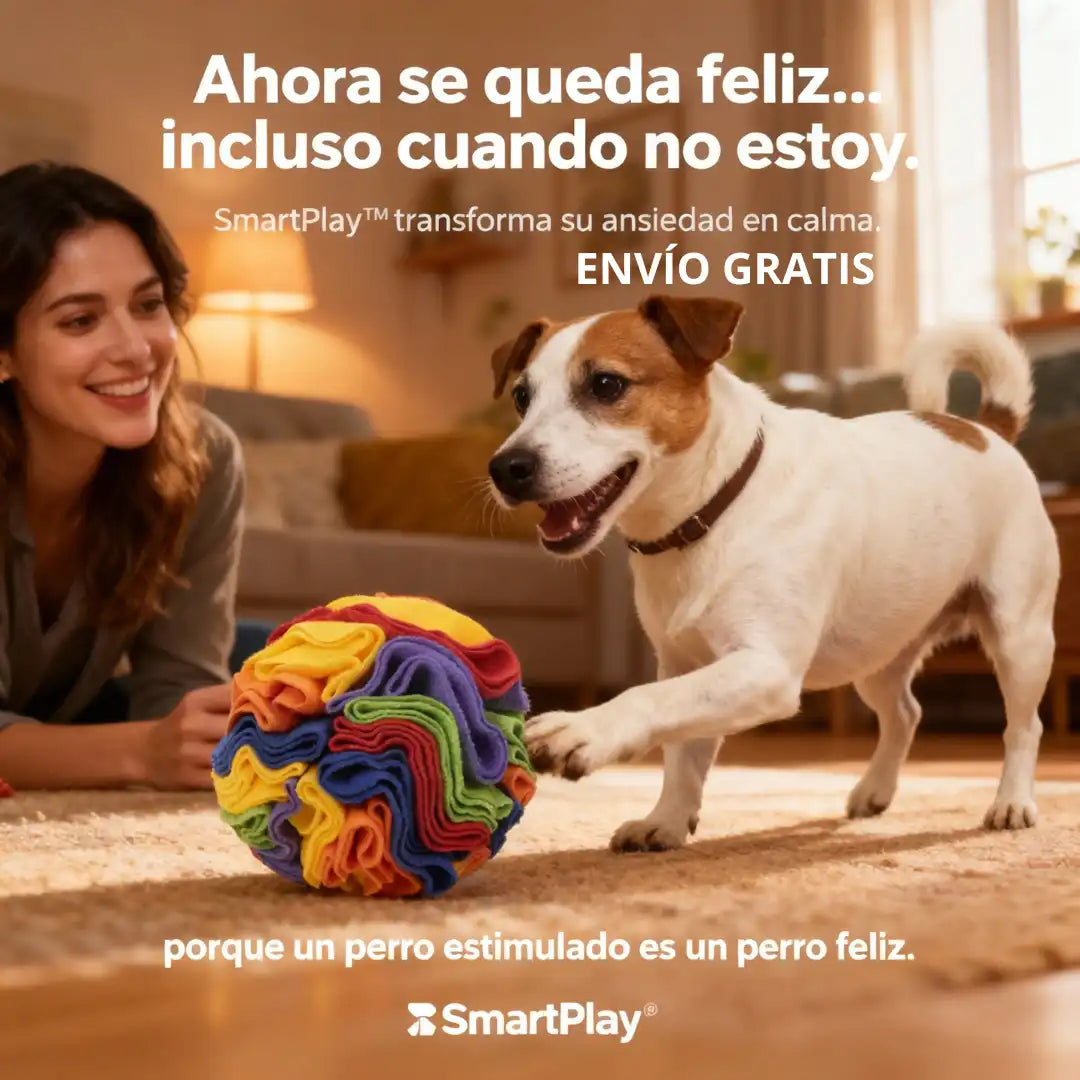 SmartPlay™ | Pelota Olfativa para tu Mascota