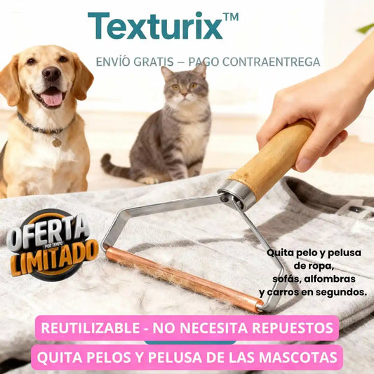 Texturix™ Quita Pelusas Y Motas.