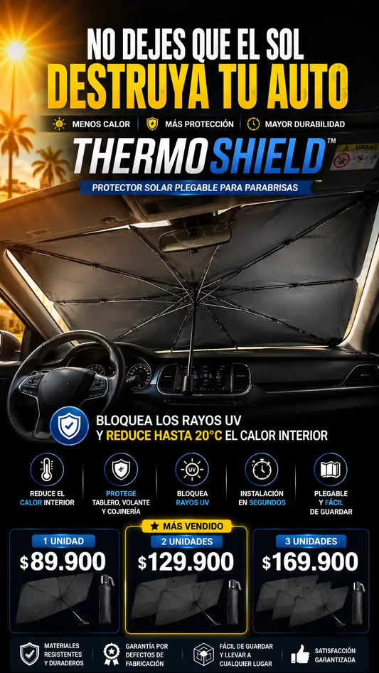 Protector Solar Parabrisas de Auto