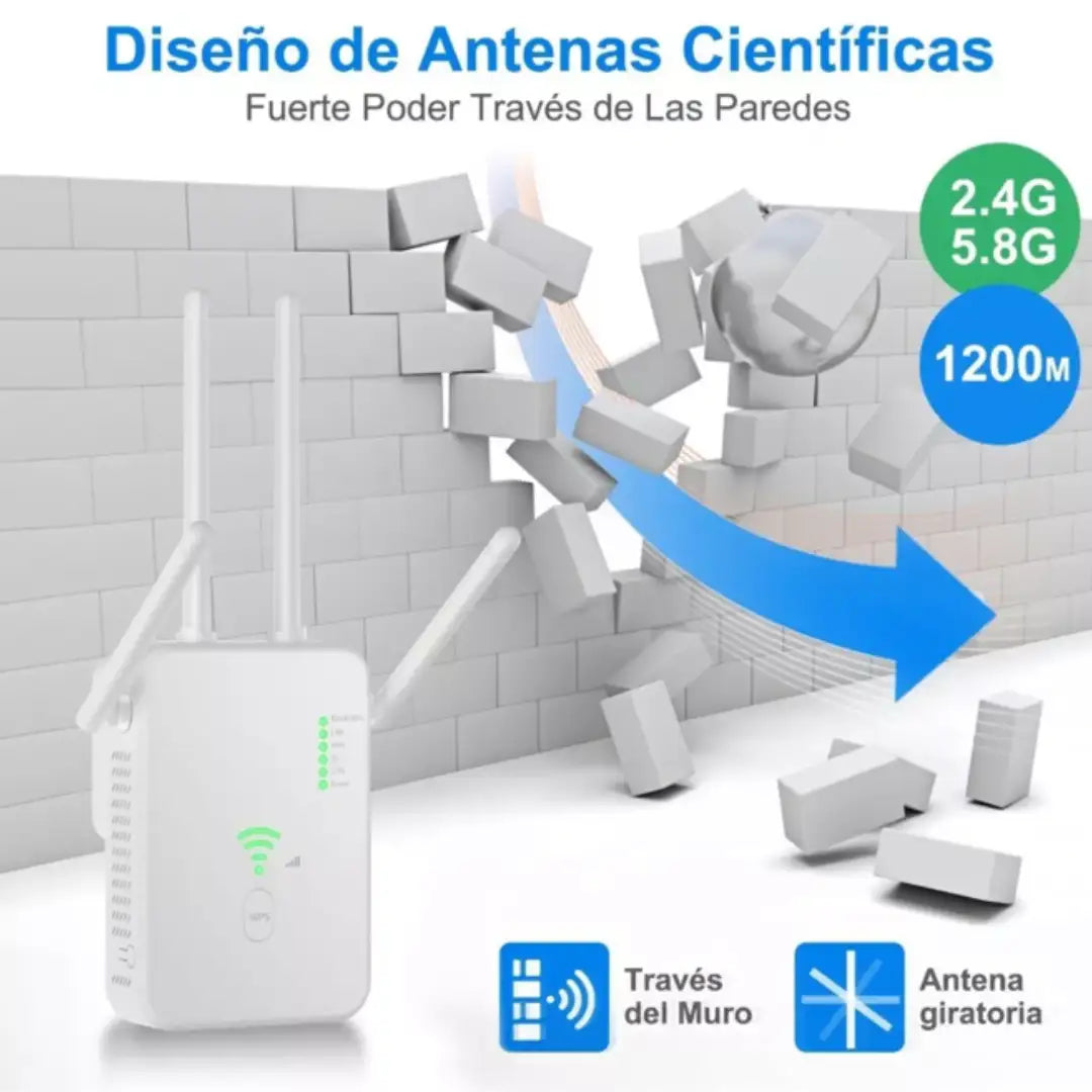 WiFi Max Pro® cobertura al máximo, sin cortes.