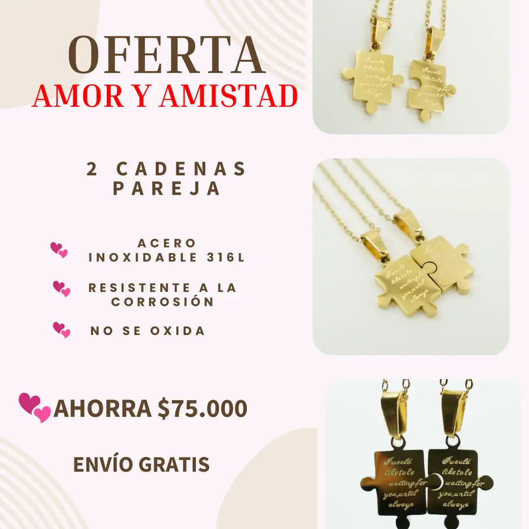 Duo Love® – Dos piezas, una historia | OFERTA DE AMOR Y AMISTAD