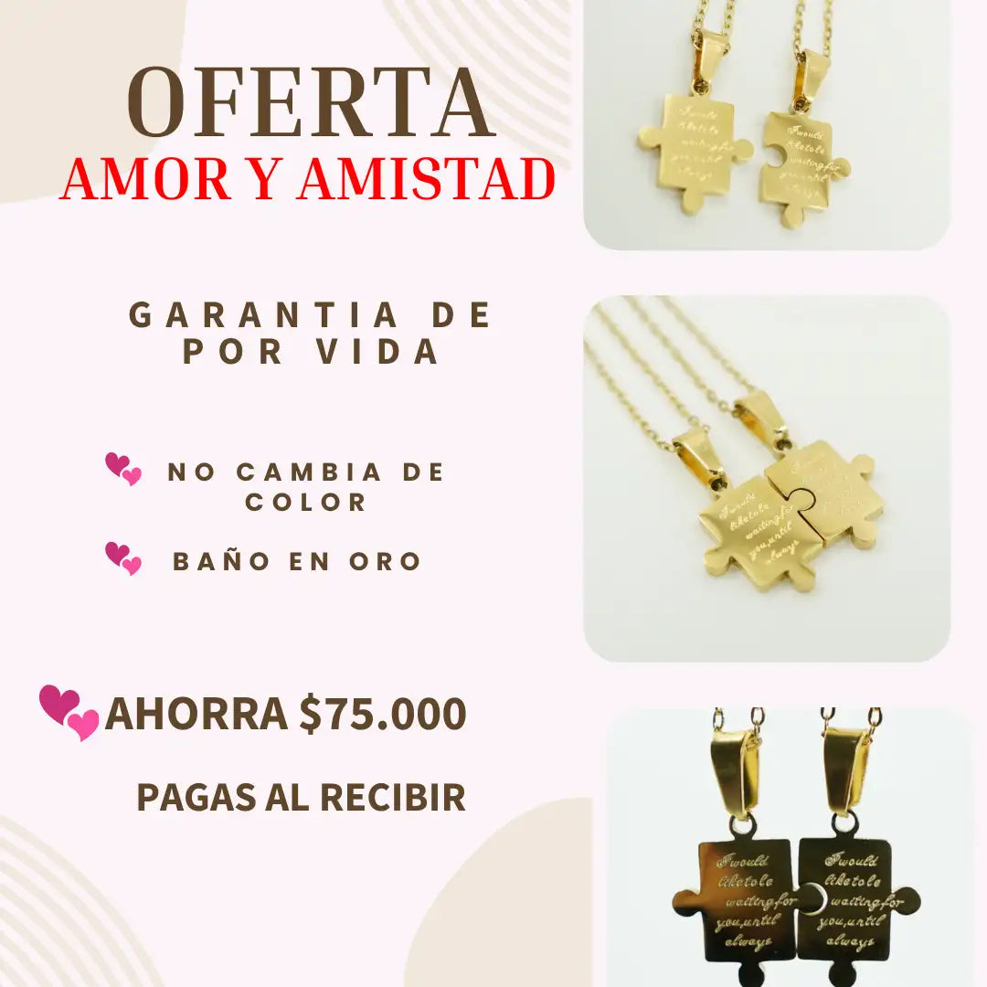 Duo Love® – Dos piezas, una historia | OFERTA DE AMOR Y AMISTAD