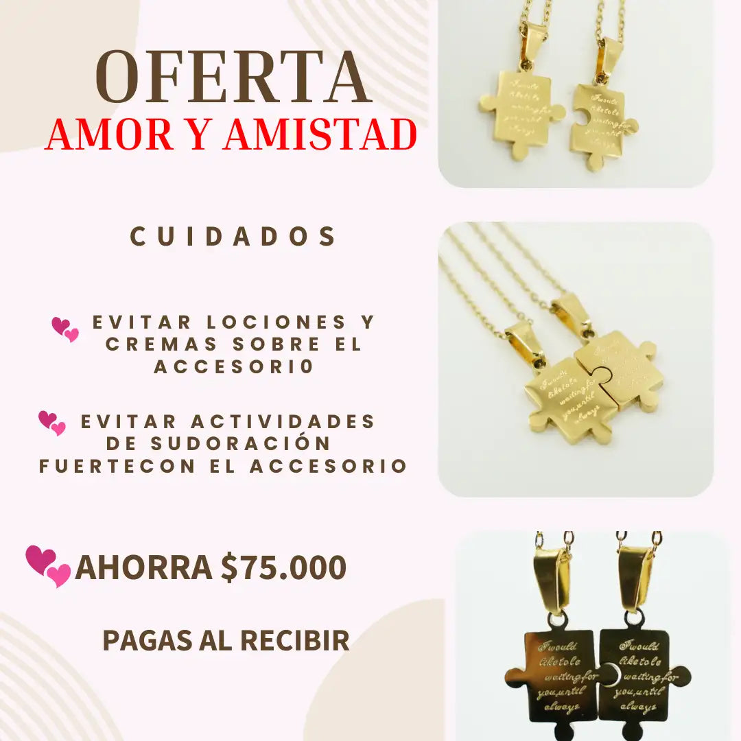 Duo Love® – Dos piezas, una historia | OFERTA DE AMOR Y AMISTAD