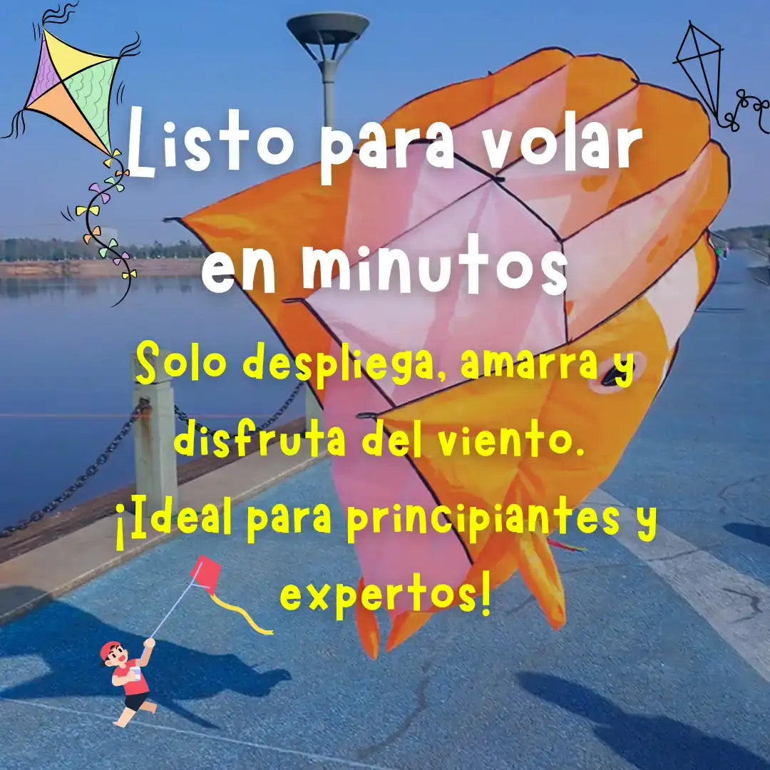 Cometa Ballena 3D Gigante