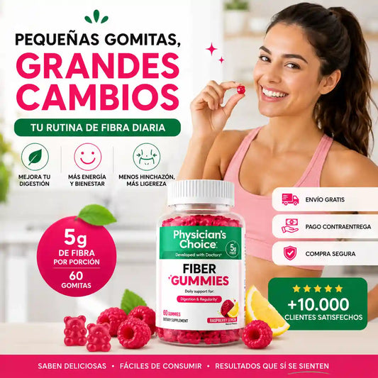 FIBER GUMMIES x 60 gomitas