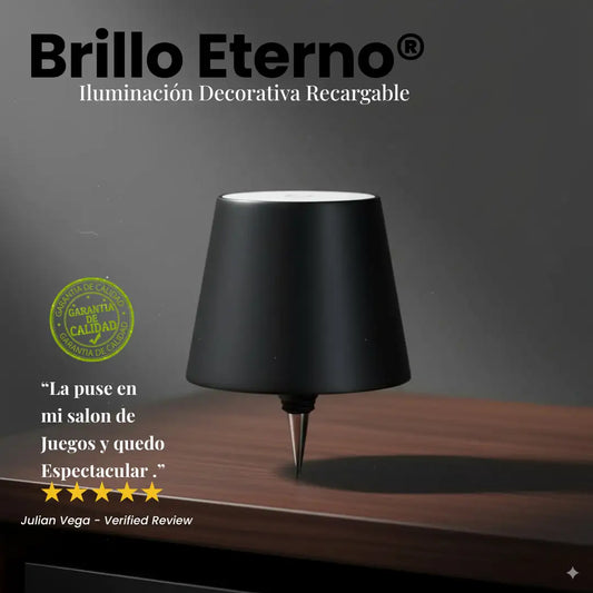 Brillo Eterno® – Iluminación Decorativa Recargable