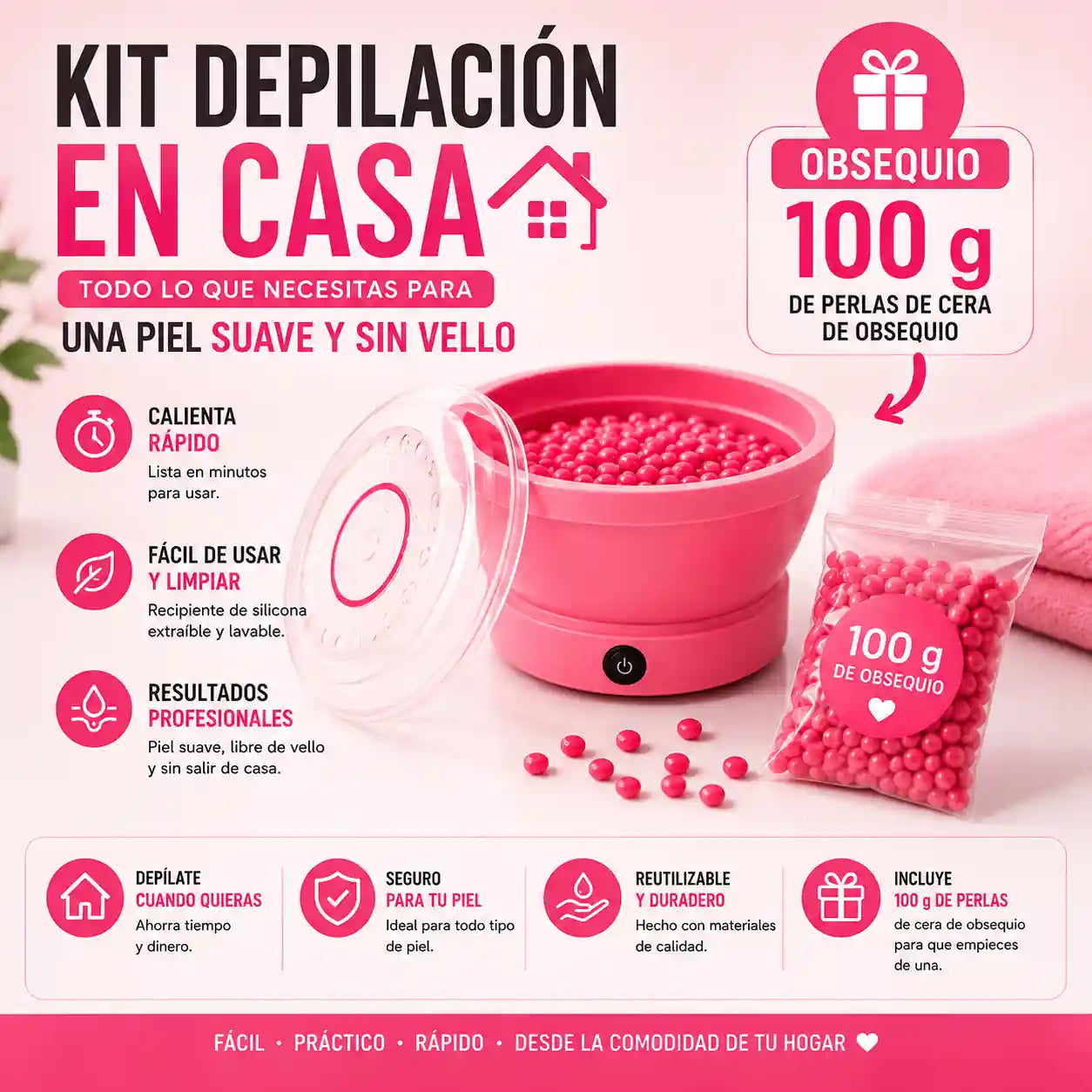 Kit Depilación en Casa™